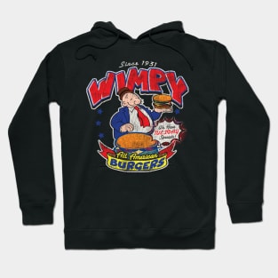 Wimpy All American Burger Dks Worn Hoodie